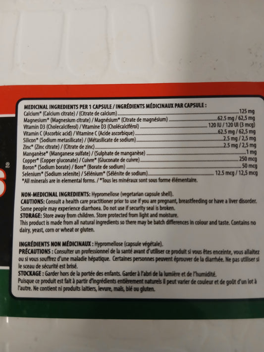 Calcium and magnesium blend NPN # 80016421