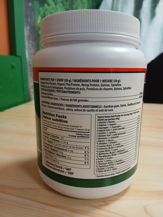 Vegan Protein Blend NPN # 80080663