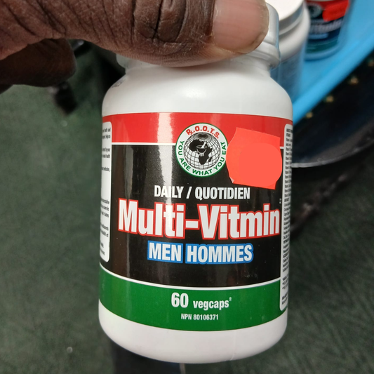 Daily Multivitamins for Men under 50 years old  NPN # 80106371