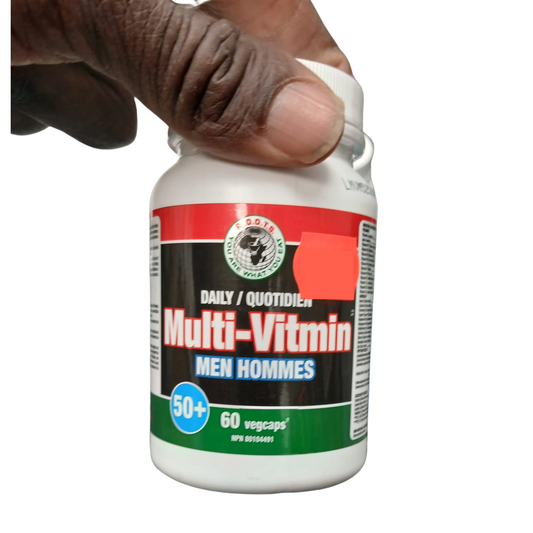Daily Multivitamins for men over 50 years old NPN # 80104491
